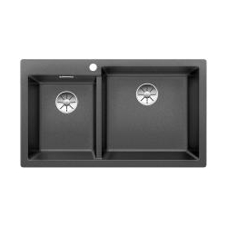 Zlewozmywak Blanco PLEON 9 bez korka automatycznego InFino antracyt 523057