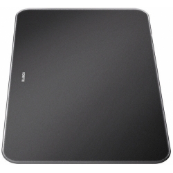 Zlewozmywak Blanco ZENAR XL 6S Compact antracyt prawa komora z korkiem aut. z InFino z deską szklaną 523706