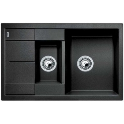 Zlewozmywak Blanco METRA 6S Compact z korkiem automatycznym antracyt 513473
