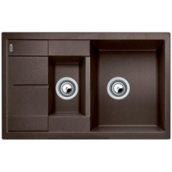 Zlewozmywak Blanco METRA 6S Compact z korkiem automatycznym kawowy 515044