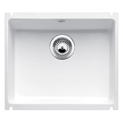 Zlewozmywak Blanco SUBLINE 500-U ceramiczny krystaliczna biel z korkiem automatycznym 514513