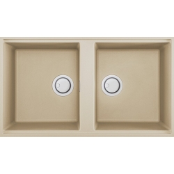 Zlewozmywak Elleci BEST 450 PODWIESZANY K95 CHAMPAGNE KERATEK LKB45095BSO