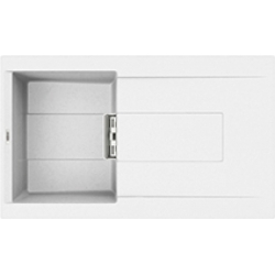 Zlewozmywak Elleci SMART 400 KERATEK K96 WHITE LKI40096SMT