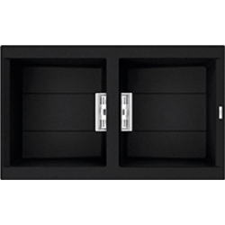 Zlewozmywak Elleci SMART 450 KERATEK K86 BLACK LKI45086SMT