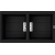 Zlewozmywak Elleci SMART 450 KERATEK K86 BLACK LKI45086SMT