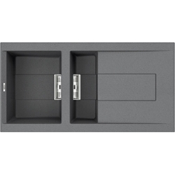 Zlewozmywak Elleci SMART 475 METALTEK M73 TITANIUM LMI47573SMT
