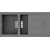 Zlewozmywak Elleci SMART 475 METALTEK M73 TITANIUM LMI47573SMT