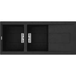 Zlewozmywak Elleci SMART 500 GRANITEK G40 NERO LGI50040SMT