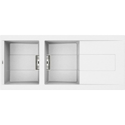 Zlewozmywak Elleci SMART 500 KERATEK K96 WHITE LKI50096SMT
