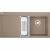 Zlewozmywak Franke Mythos MTG 651-100 cappuccino prawa komora 114.0330.983