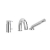 Bateria wannowa 3-otworowa Paffoni CANDY CA040CR