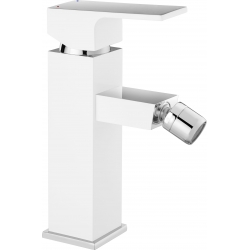 Deante Savory Bateria bidetowa - chrom/biały BCX W310