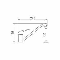 Zlewozmywak SR MINI flat - 60 mm + bateria ASALIA