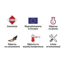 Zlew. KEROS (76x48) 1B 1D beż piaskowy