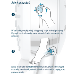 Kamień DROBNY do słuchawki Pedicure Shower