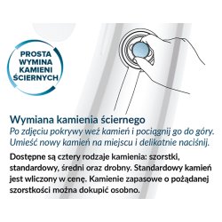 Kamień DROBNY do słuchawki Pedicure Shower