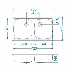 ALVEUS Basic 160 satyna