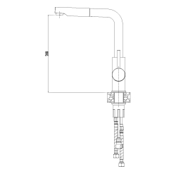 DELOS bateria kuchenna steel 04 + chrom