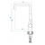 ALVEUS LIKID bateria kuchenna steel