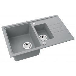 ALVEUS Zlewozmywak granitowy INTERMEZZO 70 beton