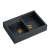 BILL 120 GraniteQ black diamond/elementy miedziane