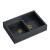 BILL 120 GraniteQ black diamond/elementy złote