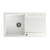 EVAN 111 GraniteQ snow white/elementy stalowe