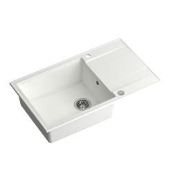 EVAN 136 XL GraniteQ snow white/elementy stalowe