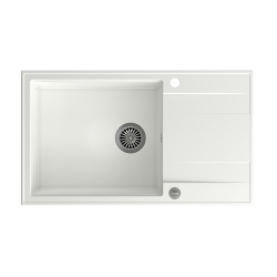 EVAN 136 XL GraniteQ snow white/elementy stalowe