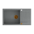 EVAN 136 XL GraniteQ silver stone/elementy miedziane