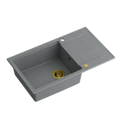 EVAN 136 XL GraniteQ silver stone/elementy złote