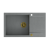 EVAN 136 XL GraniteQ silver stone/elementy złote