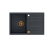 MORGAN 111 GraniteQ black diamond/elementy miedziane