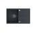 MORGAN 111 GraniteQ black diamond/elementy stalowe