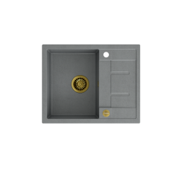 MORGAN 116 GraniteQ silver stone/elementy złote