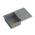 MORGAN 111 GraniteQ silver stone/elementy miedziane