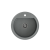 JOHNNY 210 GraniteQ zlewozmywak granitowy silver stone 1 komorowy b/o (fi.51x18) z odpływem