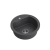 JOHNNY 210 GraniteQ zlewozmywak granitowy black dotted (czarny) 1 komorowy b/o (fi.51x18) z odpływem