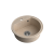 JOHNNY 210 GraniteQ zlewozmywak granitowy river sand (beżowy) 1 komorowy b/o (fi.51x18) z odpływem