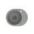 JOHNNY 216 GraniteQ zlewozmywak granitowy silver stone 1 komorowy z/o (58x46x17,5) z zaślepką i odpływem