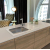 GLASSIX 40 PUSH UP 860x500mm satyna - biały