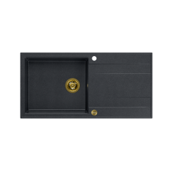 EVAN 146 XL GraniteQ black diamond/elementy złote
