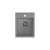 JOHNNY 90 GraniteQ zlewozmywak granitowy silver stone 1-komorowy z/o (39x50x20), z syfonem stal szlachetna