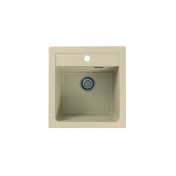 ATROX 20 kol. 22 PIASEK zlew Granital 1 kom. z syfonem POP-UP 3 1/2"