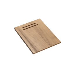 Zlewozmywak granitowy MARC 1-komorowy 76x50 cm biały/snow white + Nano ZŁOTO PVD
