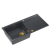 EVAN 146 XL GraniteQ zlewozmywak z syfonem Push 2 Open 1-komorowy z/o (1000x500x210; kom. 420x480) black diamond / elementy złote
