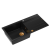 EVAN 146 XL GraniteQ zlewozmywak z syfonem Push 2 Open 1-komorowy z/o (1000x500x210; kom. 420x480) pure carbon / elementy miedziane