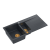 EVAN 156 GraniteQ zlewozmywak z syfonem Push To Open 2-komorowy z/o (1000x500x210; kom. 420x480) black diamond / elementy miedziane