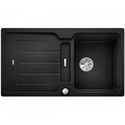 Zlewozmywak BLANCO CLASSIC NEO 5 S Silgranit PuraDur Antracyt odwracalny, korek auto., InFino, deska tworzywo 524015