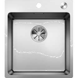 Zlewozmywak BLANCO ANDANO 400-IF/A Stal polerowana, korek auto., InFino, PushControl, 525244